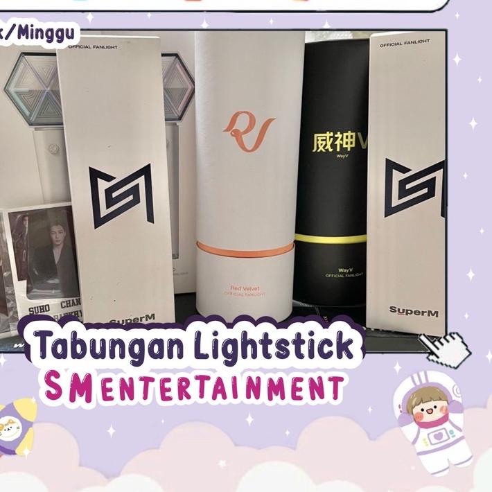 Lightstick exo nct wayv sm entertainment artis