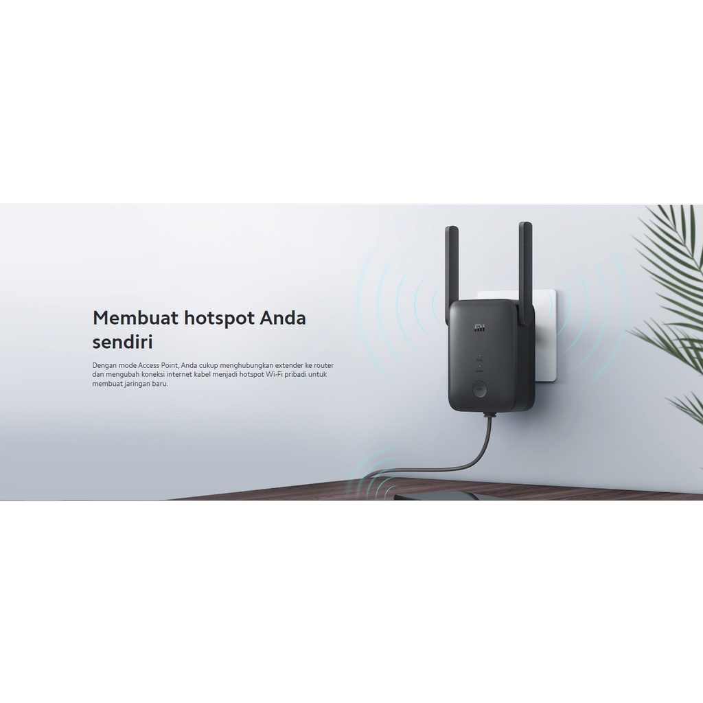 Xiaomi Mi WiFi Ranger Extender AC1200 - Garansi Resmi 1 Tahun