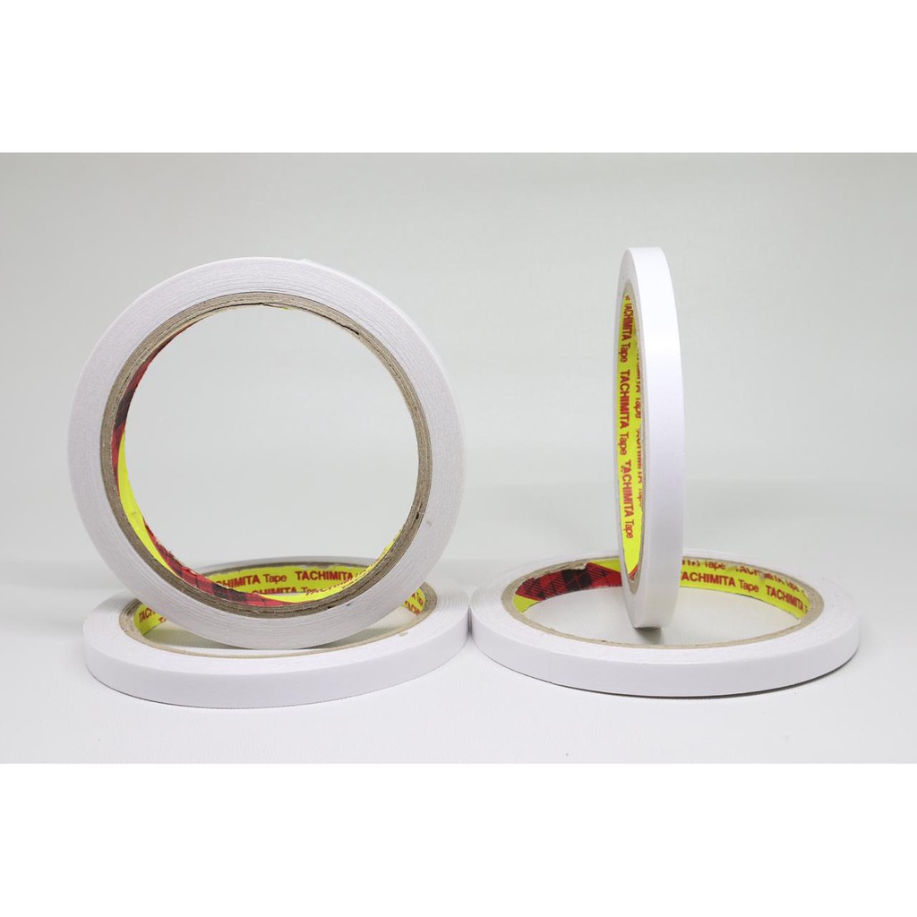 

DOUBLE TAPE 8 MM TACHIMITA BERKUALITAS / DOUBLE TAPE KERTAS