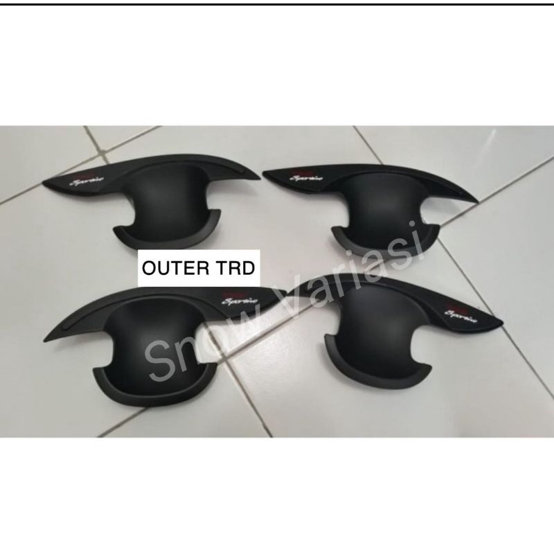 Outer Cover Mangkok Calya Sigra 2016 2018 2021 TRD Sportivo Hitam Chrome