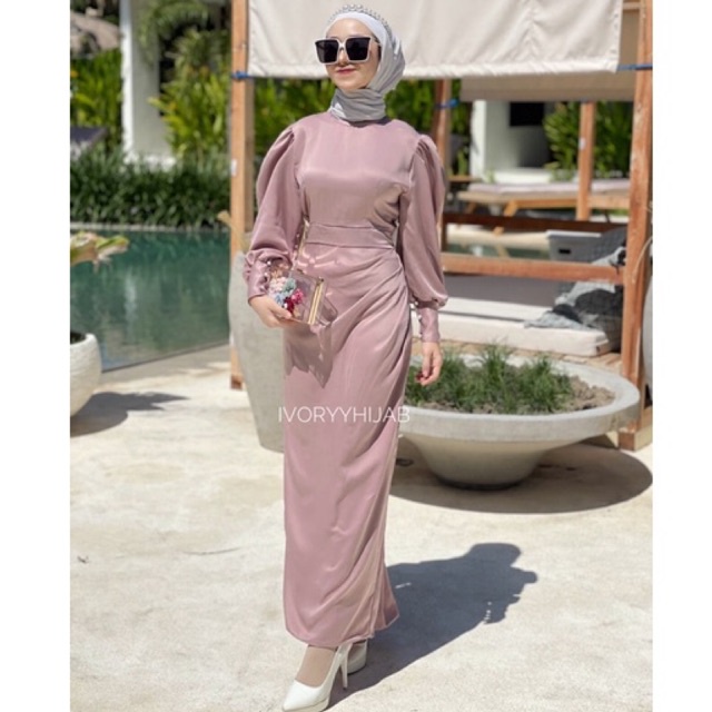 ivoryyhijab - Lili dress kondangan/lamaran/bridesmaid