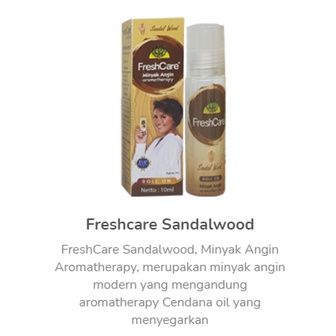 Fresh Care Minyak Angin Aromatheraphy Roll On 10ml