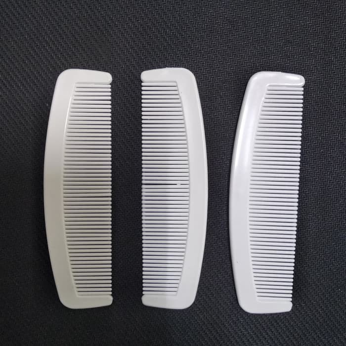 2PCS Sisir Saku Sisir Rambut Pomade Sisir Kecil Portable - Warna Random