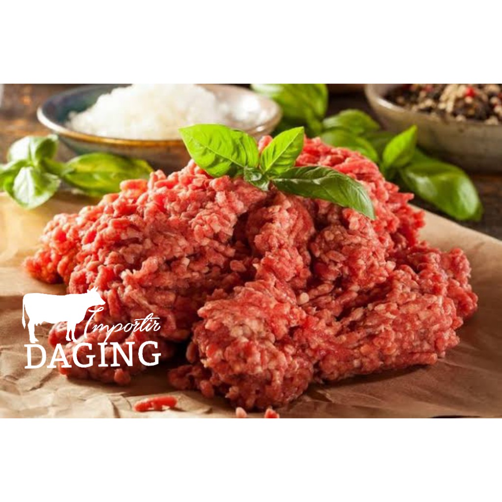

Daging Sapi Giling LEAN/KADAR LEMAK 10% @500gr