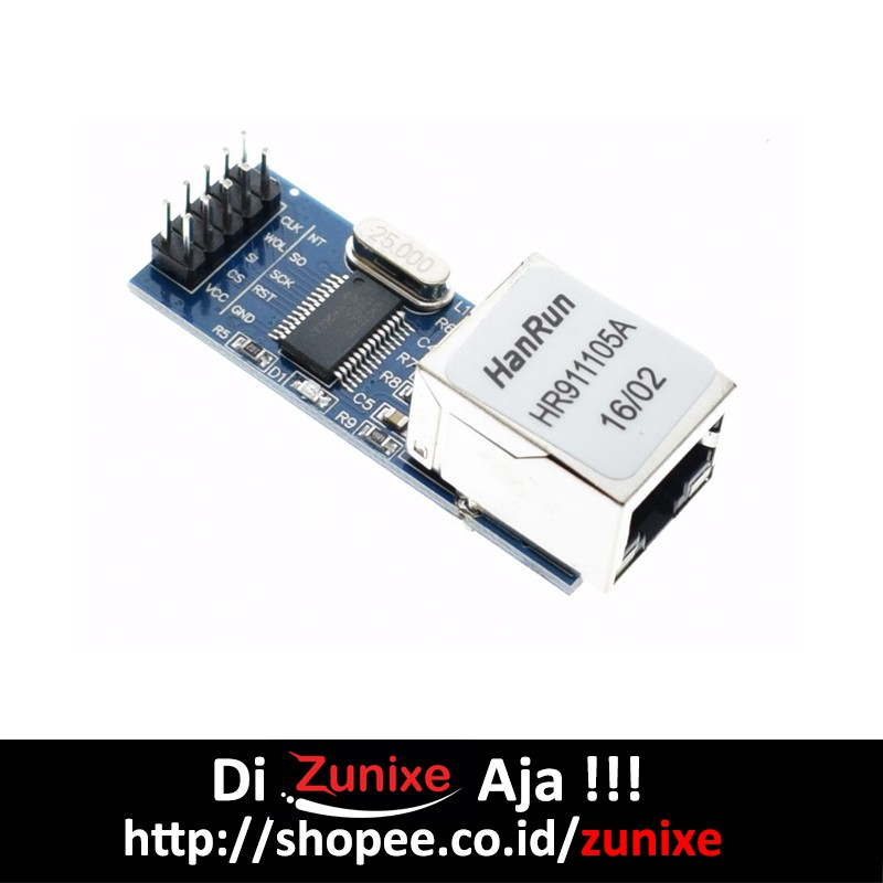 ENC28J60 SPI INTERFACE NETWORK ETHERNET MODULE