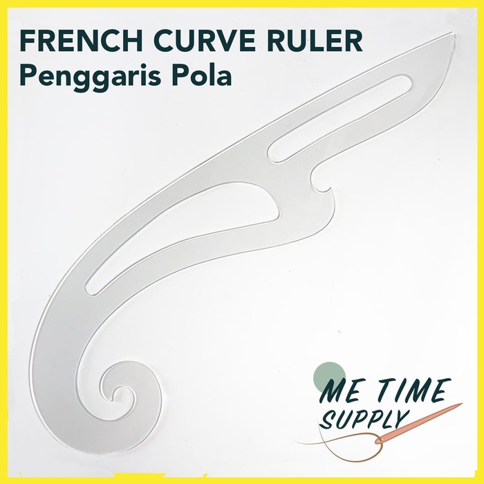 

Penggaris pola jahit lengkung / french curve ruler promo