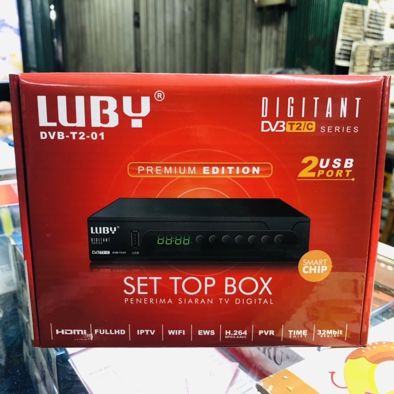 Set Top Box Luby DVBT2 Receiver TV STB Digital DVB T2-01