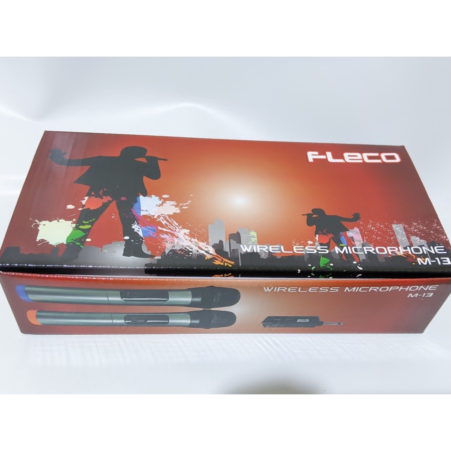 Fleco Microphone Wireless Karaoke M-13