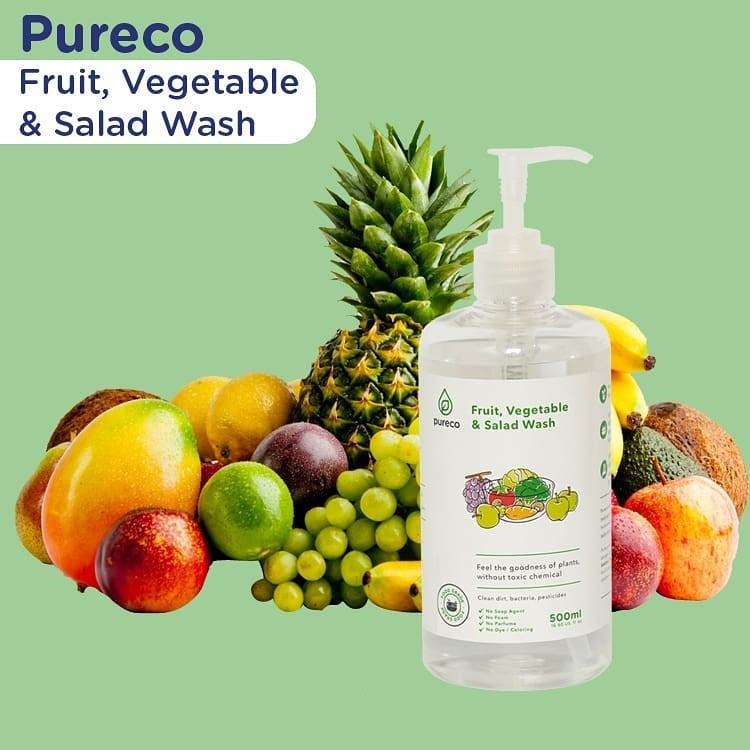 Pureco Fruit, Vegetable &amp; Salad Wash