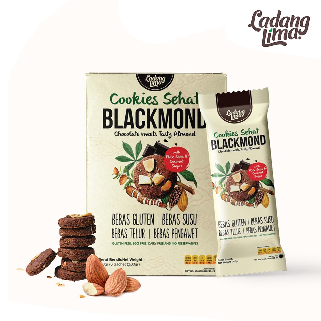 

Cookies Blackmond Sachet 189 gr