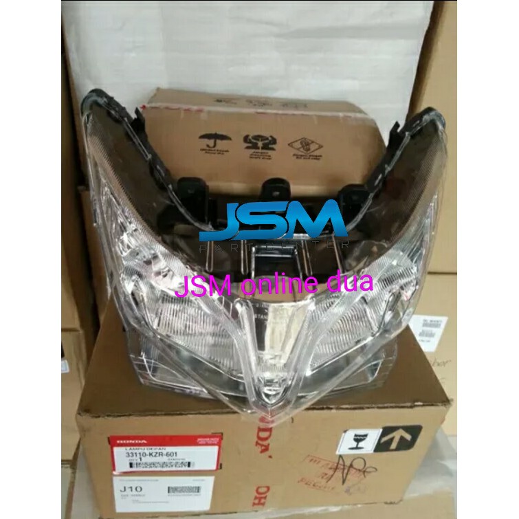 HEAD LAMP REFLEKTOR LAMPU DEPAN VARIO 125 VARIO125 LAMA ORI AHM ORI ORIGINAL