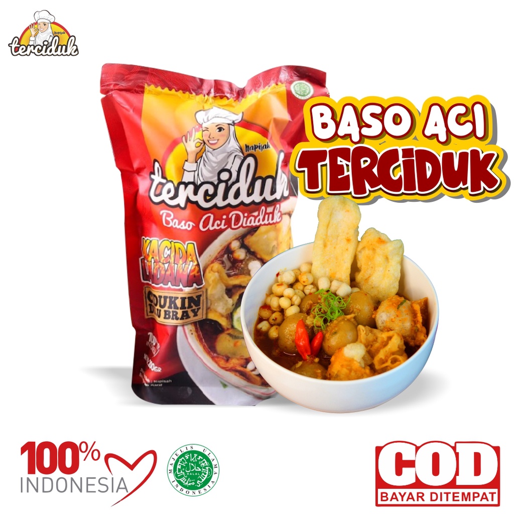 Jual Baso Aci Terciduk Kuah Pedas Jeruk Baso Aci Bakso Aci