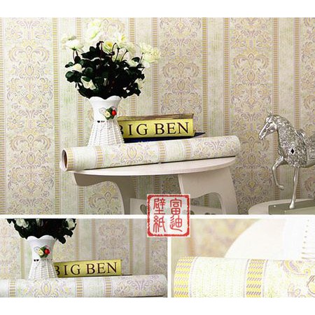V053 wallpaper sticker vintage cream