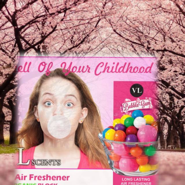 Parfum Mobil VL SCENT - BUBLEGUM