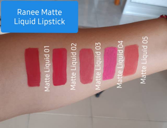 RANEE Cosmetic Matte Liquid Lipstick