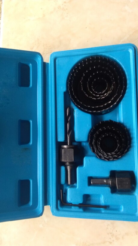 13 Set Pelubang Hidroponik Kayu / Paralon | Hole Saw Set