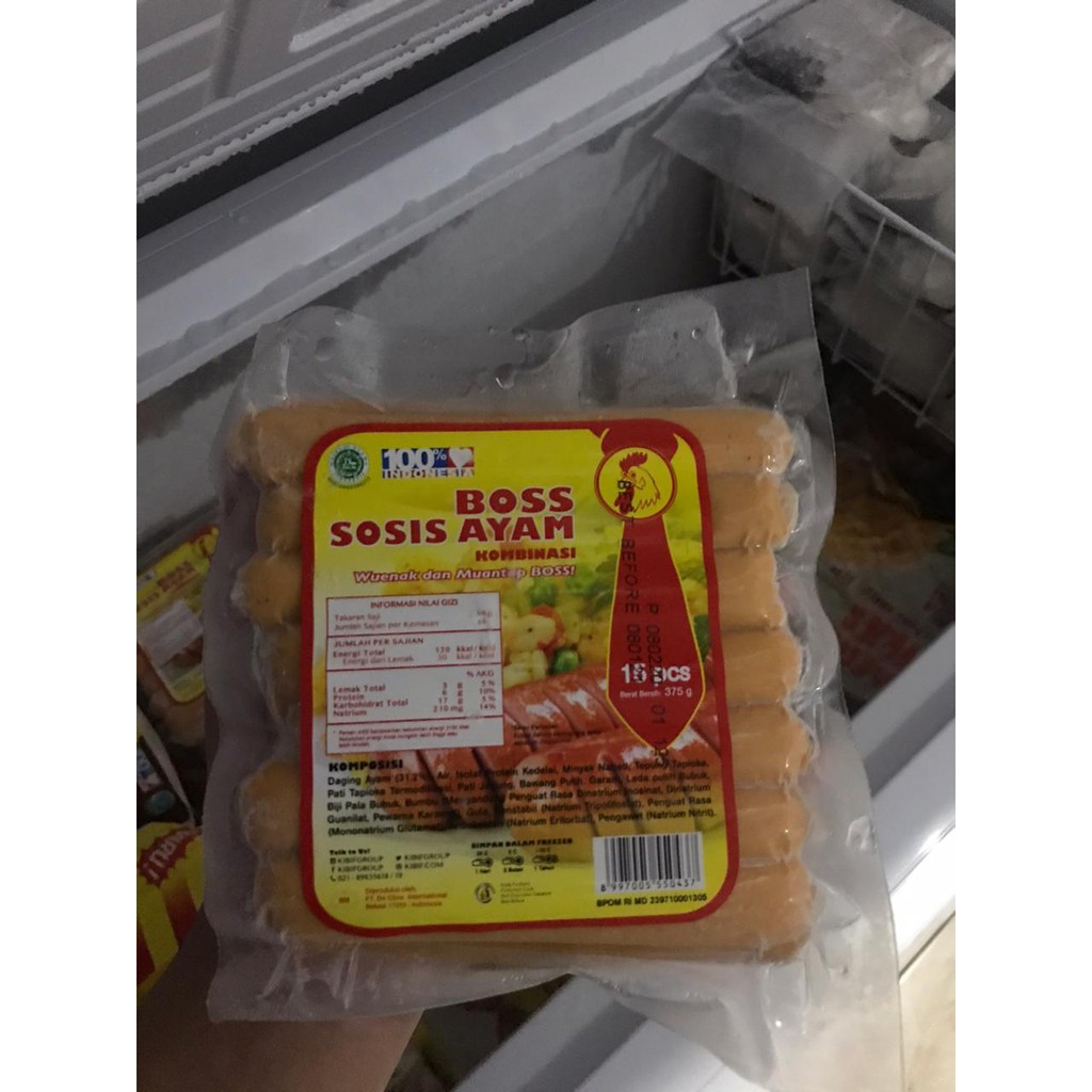 

BOSS Sosis Ayam 15 pcs