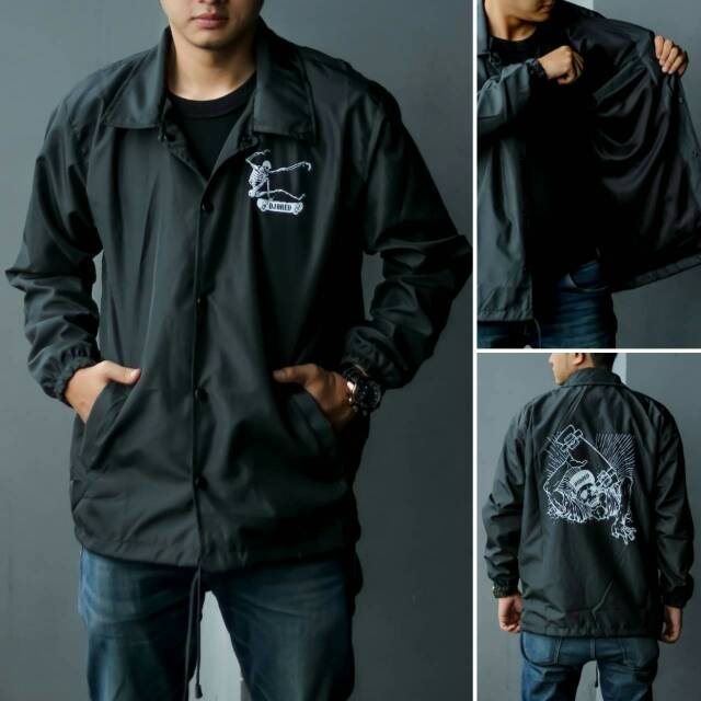 Jaket Coach Winbreaker Djbred Skate Murah Original 