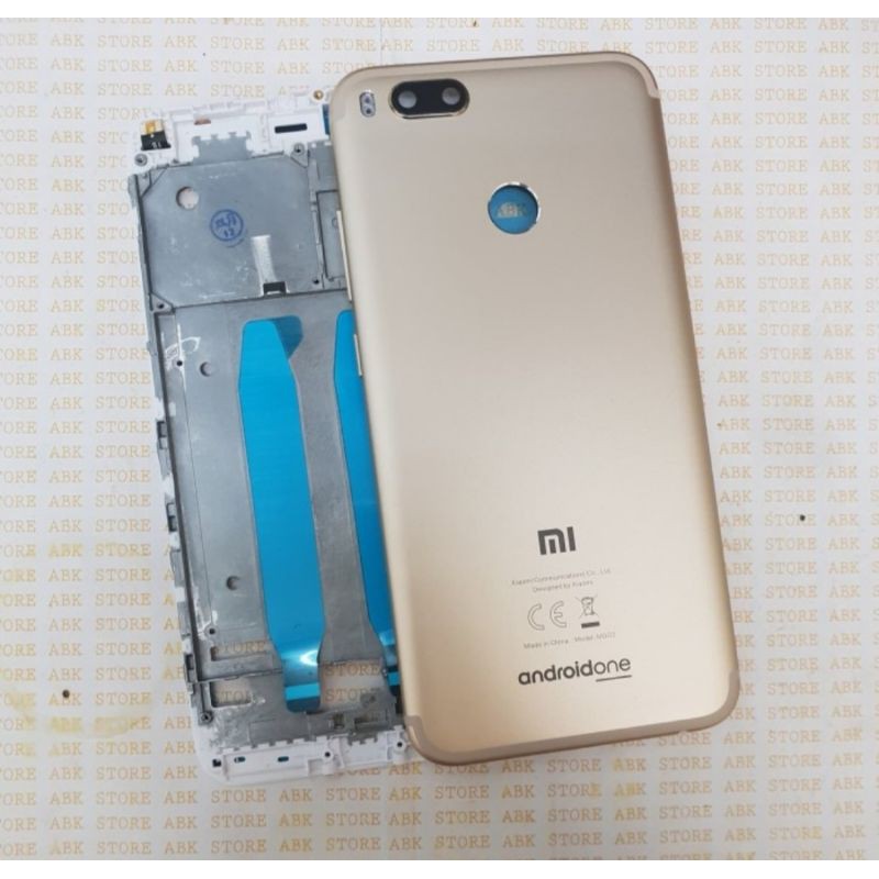 FRAME+BACKDOOR KESING CASING HOUSING XIAOMI MI5X / MIA1 KESING FULLSET ORIGINAL