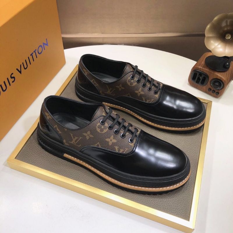 sepatu pria pantofel lv mirror quality lou is vuitton shoes formal