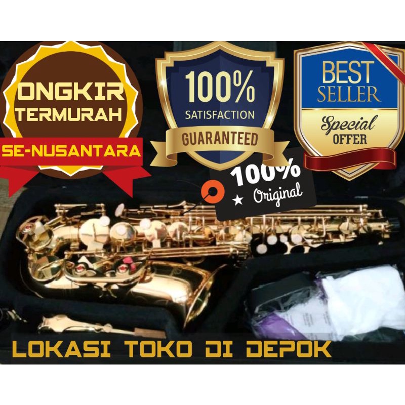 [PEGANINI] Saxophone Alto Gold Original (Best Product)