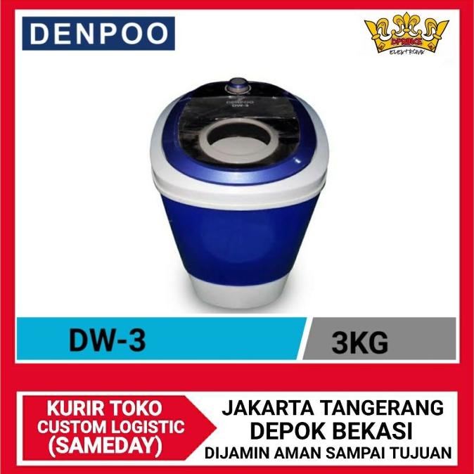 Denpoo DW-3 Mesin Cuci Mini 3kg Termurah