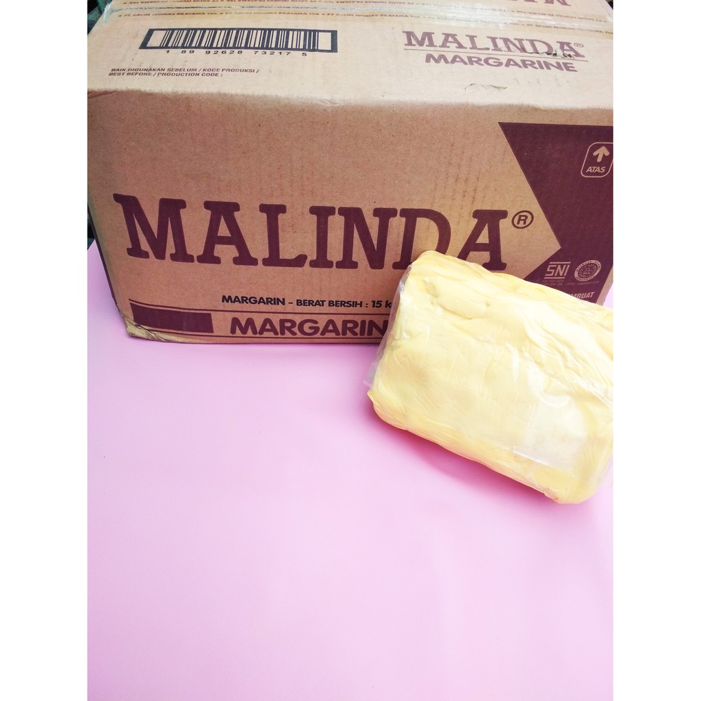

Mentega Kue & Roti Malinda kuning Kemasan Repack 500grm