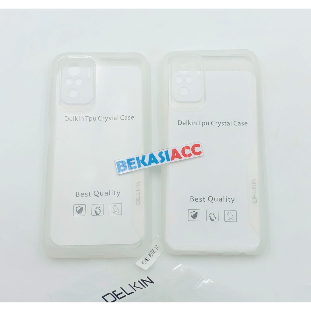 SILIKON REDMI NOTE 10 CRYSTAL CASE / SOFT CASE REDMI NOTE 10 CRYSTAL CASE