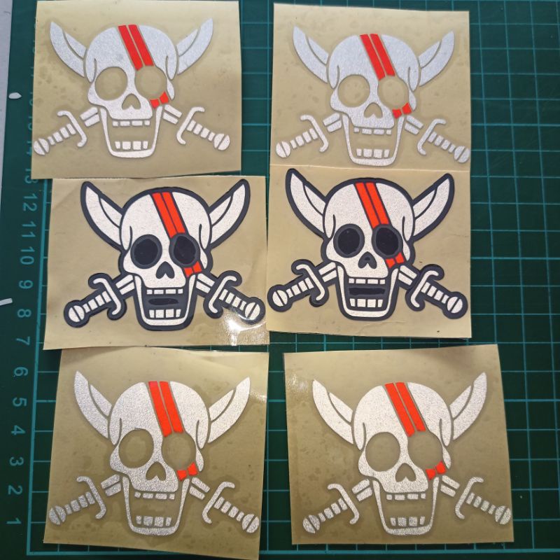 Sticker Shank Red Hair Pirate