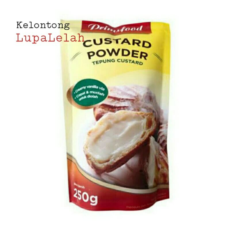 Tepung Custard Powder 250gr//Primsfood Custard Powder 250gr