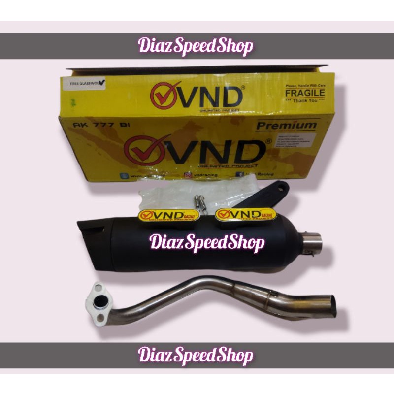 KNALPOT VND TSUKIGI AK777 GENIO/ALL NEW BEAT 2020/ALL NEW SCOOPY 2021