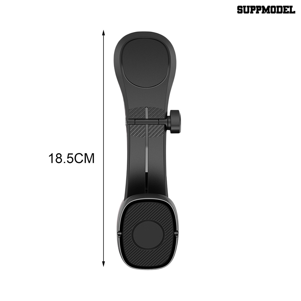 Sdl Stand Holder Smartphone Magnetik Bahan ABS Warna Hitam Rotasi 360 Derajat Untuk Mobil