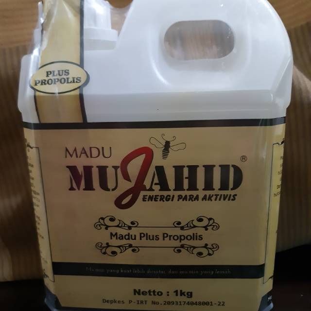 

Madu mujahid + propolis