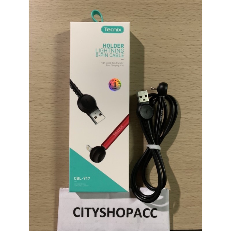 TECNIX CBL-917 kabel data lightning usb 3.1A fast charging