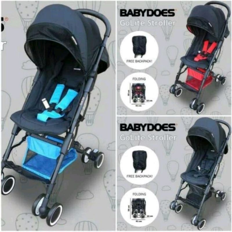 BABYDOES Stroller GoLite CH 488