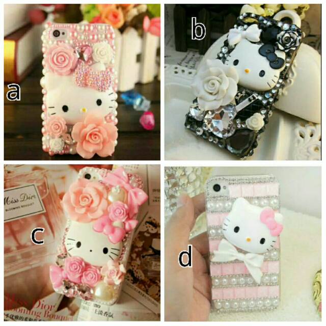 Handmade Softcase Case Blink Casing Hp Samsung J1 J1 mini J1 2016 J1 Ace J2 J2 Prime Hellokitty Cute