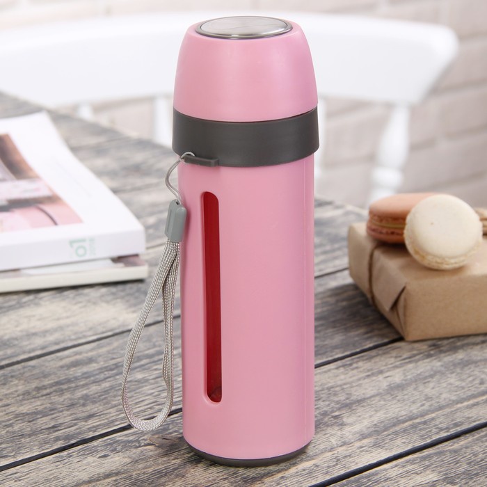 BOTOL MINUM KACA FULL LAPISAN PLASTIK 500 ML