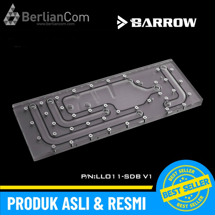 BARROW LLO11-SDB V1 Distro Plate For Lian Li PC-O11 Dynamic Case ARGB