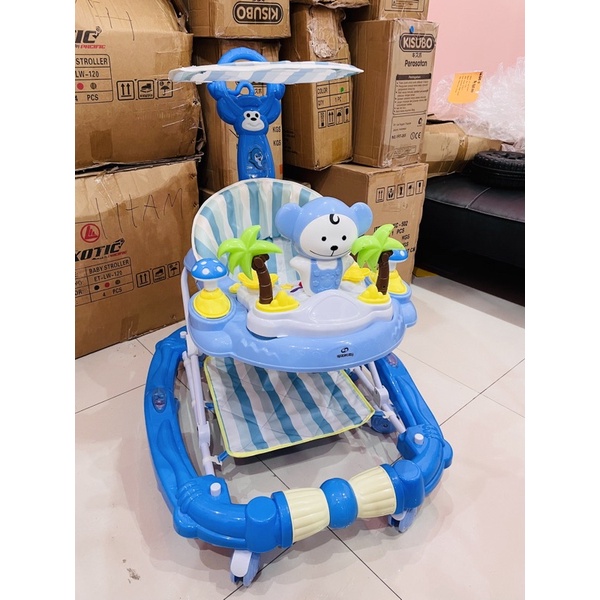 DIJAMIN TERMURAH Baby Walker Apolo Space Baby SB 615-3 / SB615-3 / SB618-3 / SB 611-3 / SB 613-3  612-3 Alat bantu belajar berjalan baby