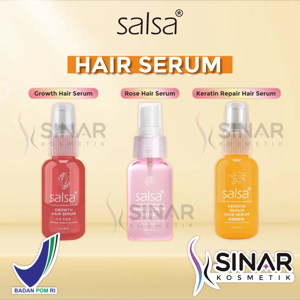 Salsa Hair Serum Rose //Growth//Keratin- Spray 80 ml