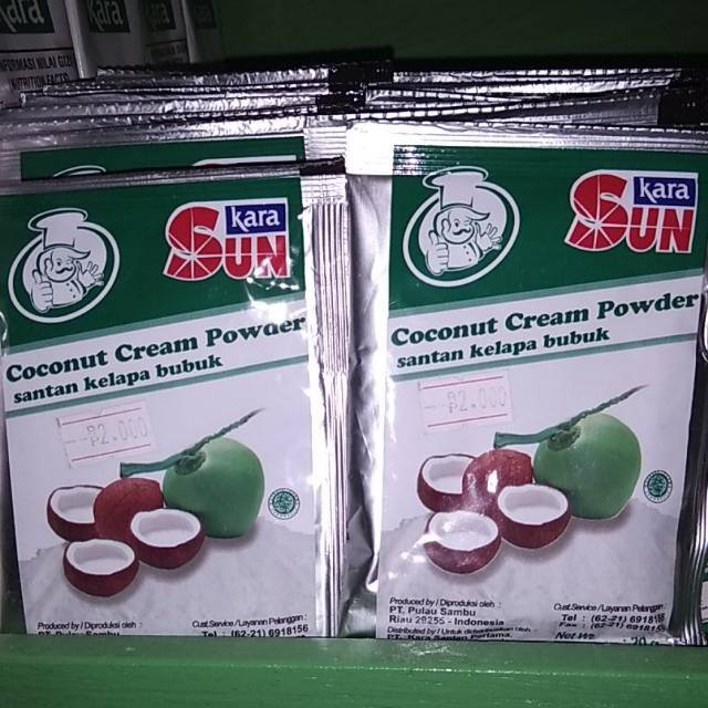 

Sun Kara Santan Kelapa Bubuk 20gr(0654)