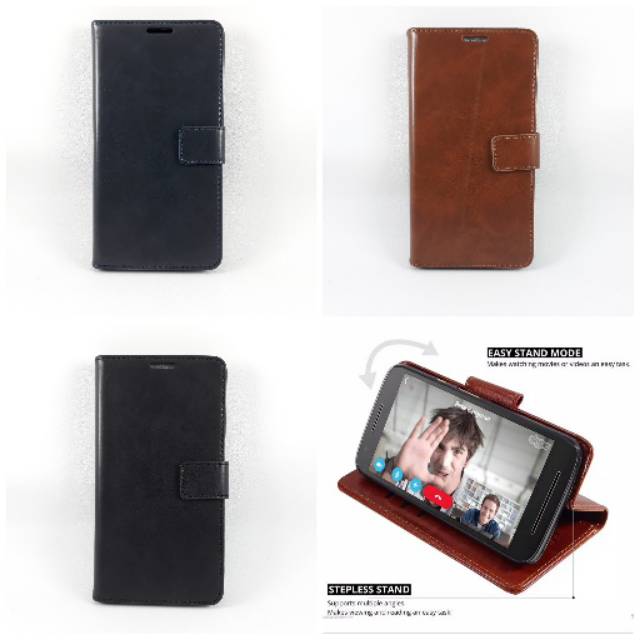 Flip cover Kulit OPPO F5