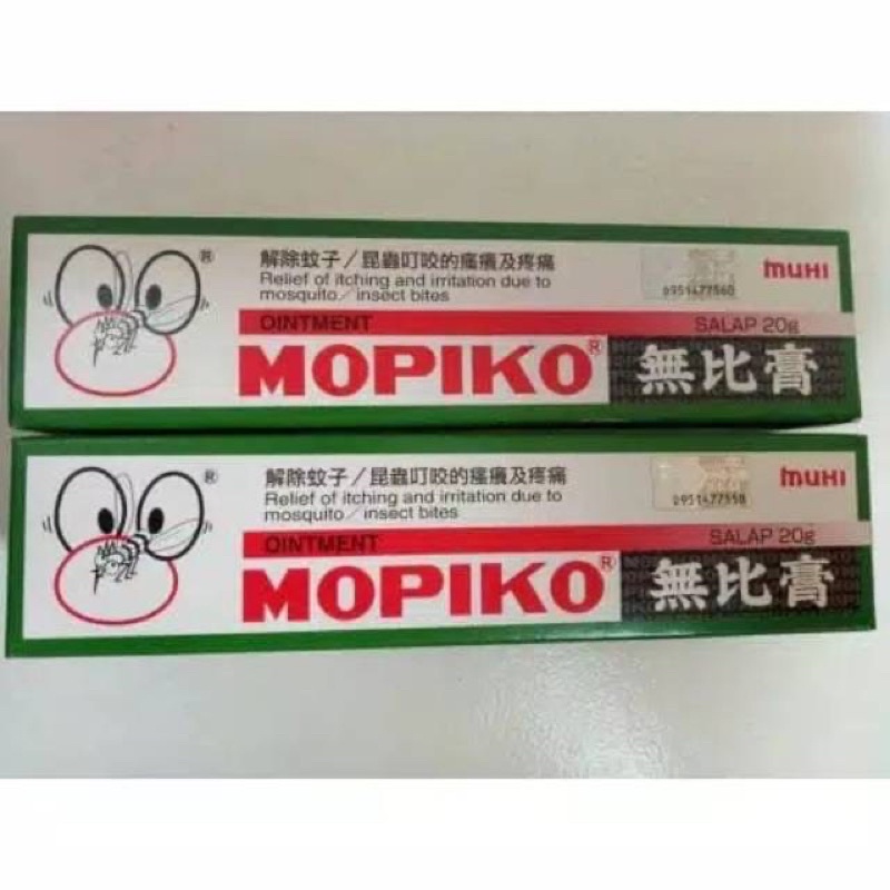 Mopiko Salep Kulit, Salep Gatal untuk Gigitan Nyamuk Import