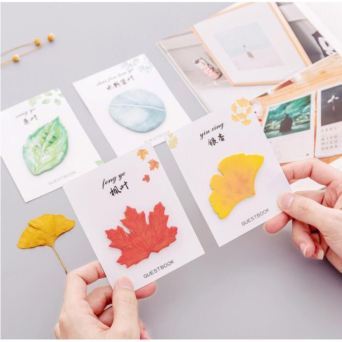 NOTES  DAUN LEAF SCRAPBOOK PLANNER DIARY JOURNAL PEMBATAS BUKU