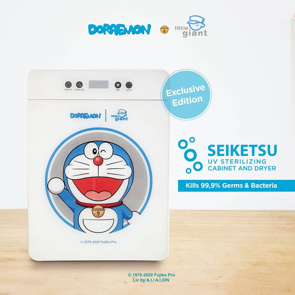 Little Giant Seiketsu UV Sterilizing Cabinet and Dryer (Doraemon Series) - LG. 1770