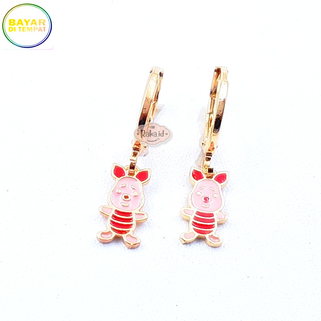 RAKA Acc - Anting Clip / Klip / Anting Anak Kartun Xuping Meilyn Perhiasan Aksesoris Anak 482