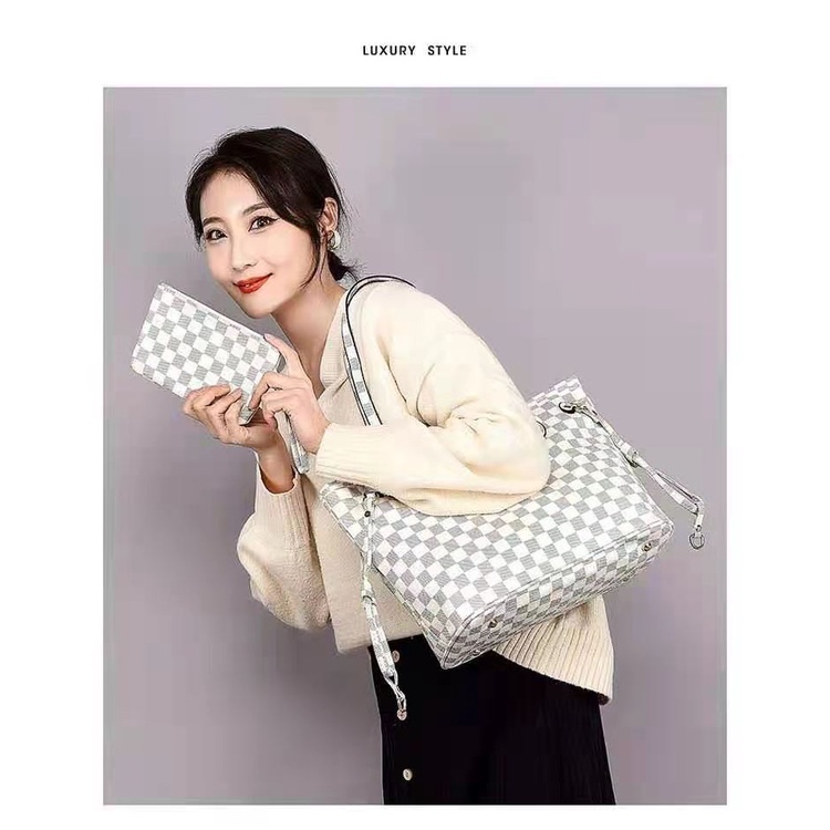 TASHAPPY CR7482 tas TOTE BAG 2IN1 Modis Kekinian wanita import model korea import LT1875 BQ3211