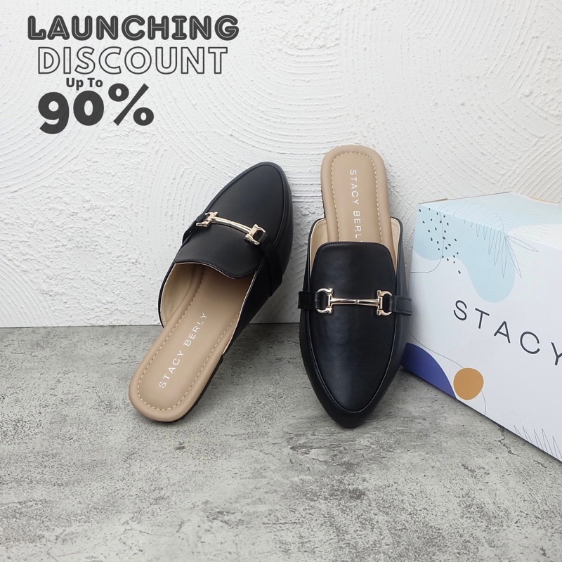 Stacy Berly-Lorence Flatshoes Big Size 36-41 42 43 44 45 Sepatu Bigsize Wanita