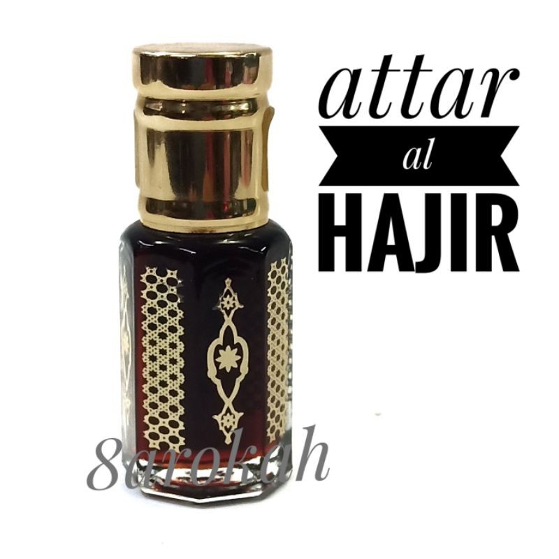 Attar Al Hajir Murni Parfum Arab Tanpa Campuran Hajar Aswad Surrati Nabawi KSA Makkah Minyak Wangi
