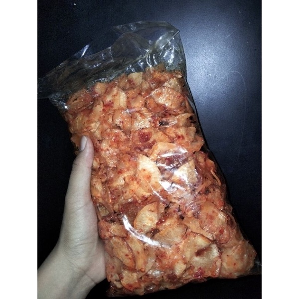 

KRIPIK SINGKONG SAMBAL PEDAS TAPSEL SUMATRA SATE PADANG CEMILAN HANDMADE